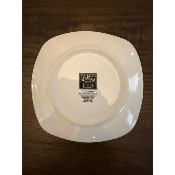Tabletop Gallery “Quinto” Porcelain Plate Set – Set of 3 - 7.5” - Picture 6 of 7